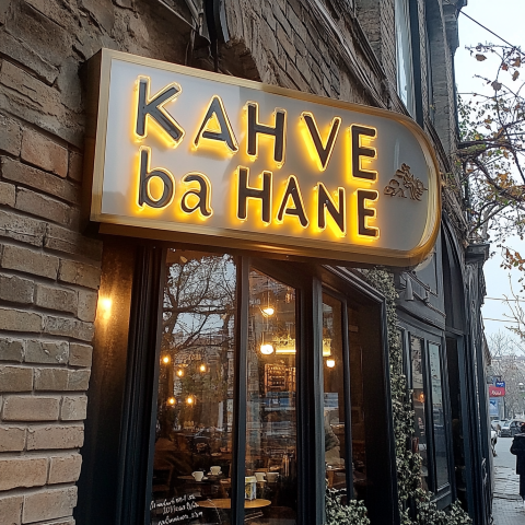 Restoran Kafe Tabelası